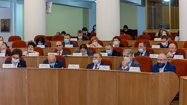 Заседание Законодательного Собрания Оренбургской области